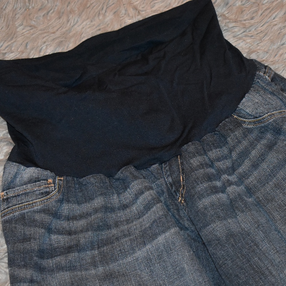 Plus Size Maternity ~ Capri Jeans